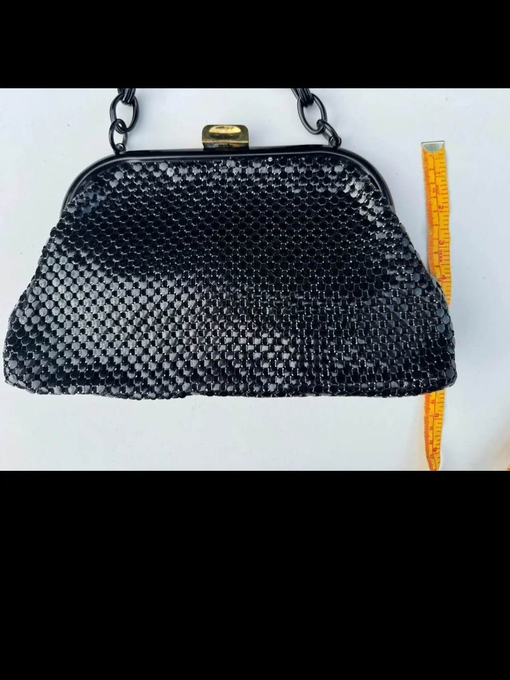 Whiting & Davis sleek black